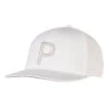 PUMA Golf Puma P Snapback Junior Hat -All Golf Shop 021812 03BRIGHTWHITE