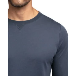 TravisMathew Fink Pullover Mens Golf Shirt -All Golf Shop 11594 VINTAGEINDIGO 1 3baca188 1aca 4b5b aed2 6a2eeb043090