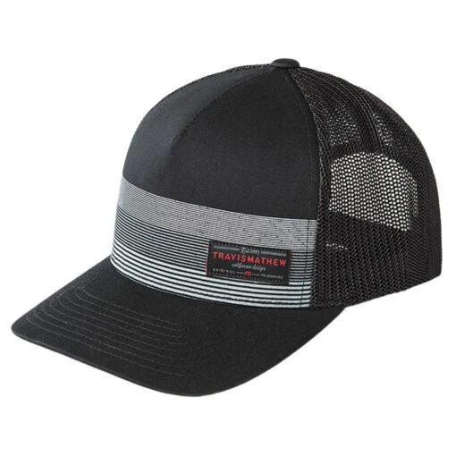 TravisMathew Power Tan Mens Hat -All Golf Shop 11605 BLACK 7a10d38b c8e0 4b1d 990a b26c669ca9a6