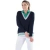 Jofit Appletini Collection Heritage Womens Golf Sweater 1 Jofit Appletini Collection Heritage Womens Golf Sweater -All Golf Shop 12971 MIDNIGHT 5136ce98 0349 4354 9ead adbd1187b9e6