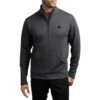 TravisMathew Thats The One Mens 1/2 Zip -All Golf Shop 13081 HTHRBLACK 707c7e81 a609 4bd5 8483 226293ea1009