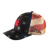 Black Clover Stars And Stripes Mesh Mens Hat -All Golf Shop 13754 REDMESH d49805c2 5bfe 400e ac25 30cf84e598bf