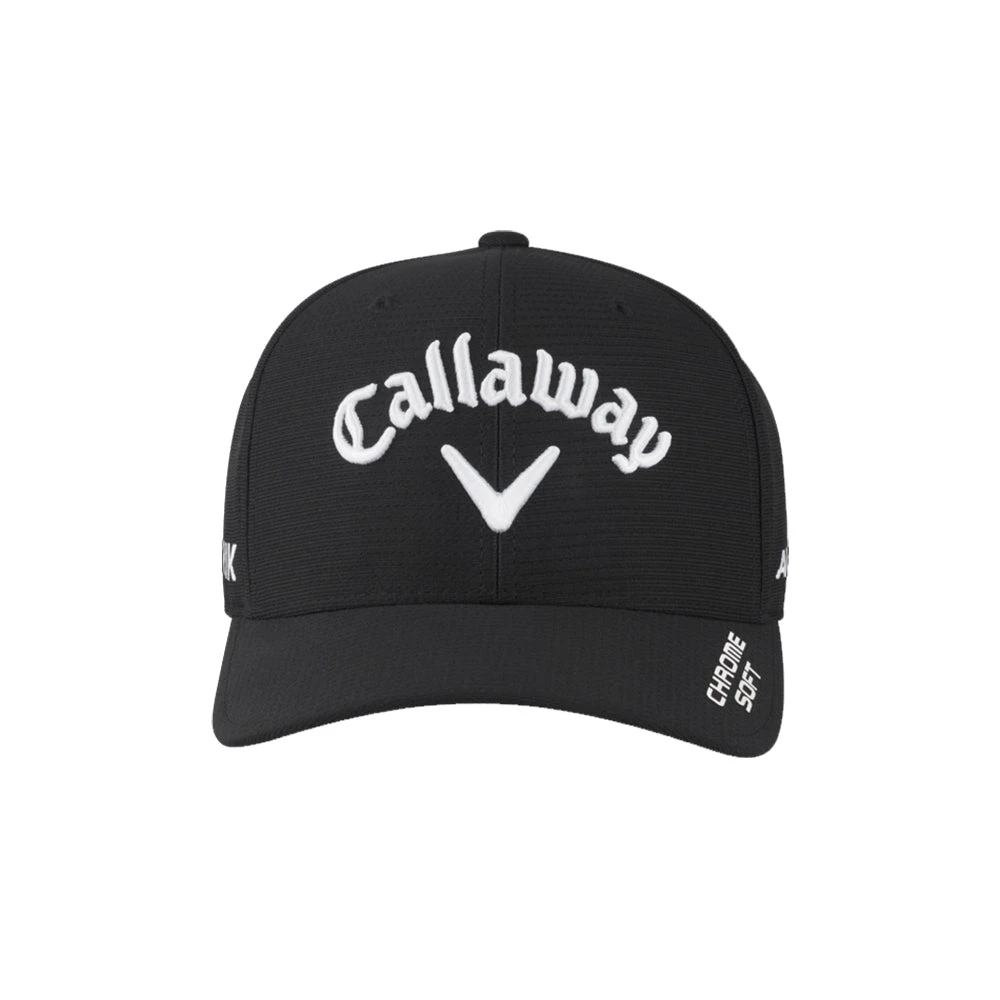 Callaway Tour Authentic FlexFit Black Mens Hat 5 Callaway Tour Authentic FlexFit Black Mens Hat - Image 3