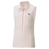 PUMA Golf Puma CLOUDSPUN Polka Girls Sleeveless Golf Polo -All Golf Shop 18035 CLOUDPINK 2fdedd90 939a 4079 892f cbb4d795d691