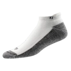 FootJoy ProDry Roll Tab Mens Golf Socks -All Golf Shop 18075 WHITE