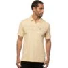TravisMathew On Deck Mens Golf Polo -All Golf Shop 19735 HTHRCORNSILK 2e730373 45ca 4cc4 8b83 be20482577e4