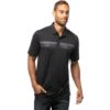 TravisMathew Late Nights Mens Golf Polo -All Golf Shop 19741 BLACK de34aa7f 2fd9 4c3a b4a3 fad705a60853