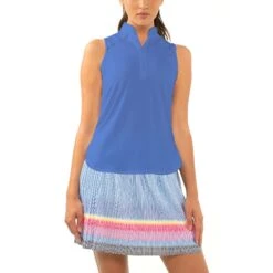 Lucky In Love Charger Womens Golf Tank Top 14 Lucky In Love Charger Womens Golf Tank Top -All Golf Shop 20465 BLUEMARINE430
