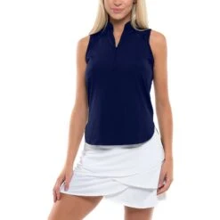 Lucky In Love Charger Womens Golf Tank Top 11 Lucky In Love Charger Womens Golf Tank Top -All Golf Shop 20465 MIDNIGHT401