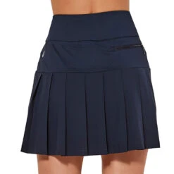 GGBlue Zippy 18in Womens Pleated Golf Skort -All Golf Shop 20902 NAVYB027 1