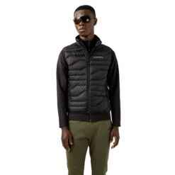 J.Lindeberg J. Lindeberg Cliff Light Down Black Mens Golf Vest -All Golf Shop 22547 BLACK9999 1