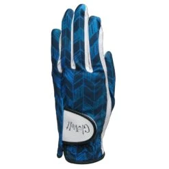 Glove It Fashion Print Left Hand Womens Golf Glove -All Golf Shop 22871 TEALCHEVRON c041f900 28b6 458c 881a 9beb3683d386