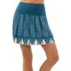 Lucky In Love Borderline Pleated Indigo 17.25in Womens Golf Skort -All Golf Shop 22874 INDIGO402 caa9b65b 5aec 4a5c bb91 e12df560d402