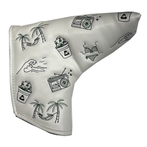 Cuater By TravisMathew Me Obviously Putter Headcover -All Golf Shop 25603 WHITE1WHT d8f65d7b 0f8a 4f59 9b82 3b646b59a7b8
