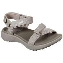 Skechers GO GOLF 600 Womens Golf Sandals 8 Skechers GO GOLF 600 Womens Golf Sandals -All Golf Shop 25654 TAUPE
