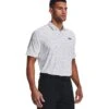 Under Armour Iso-Chill Floral Dash Mens Golf Polo -All Golf Shop 26226 WHITE100 5710d5de a97a 4830 8a0a 76ec3247ddc0