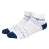 Cuater By TravisMathew Beach Games Ankle Socks -All Golf Shop 27929 WHITE