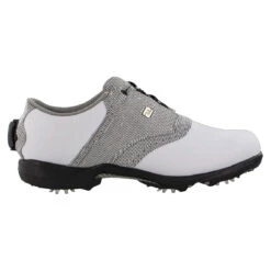 FootJoy DryJoys BOA Womens Golf Shoes -All Golf Shop 85010 WHITEGREY