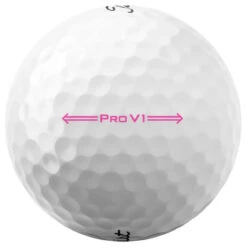 Titleist Pro V1 Pink Numbers Golf Balls - Dozen -All Golf Shop 85026 2