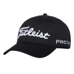 Titleist Tour Performance Staff Mens Golf Hat -All Golf Shop 85048 BLACKWHITE
