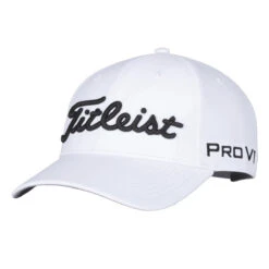 Titleist Tour Performance Staff Mens Golf Hat -All Golf Shop 85048 WHITEBLACK