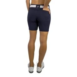 JoFit Belted 7.5 In Womens Golf Shorts -All Golf Shop GB505 MIDNIGHT 1