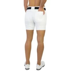 JoFit Belted 7.5 In Womens Golf Shorts -All Golf Shop GB505 WHTWHITE 1
