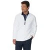 Chase 54 Chase Long Sleeve Mens Golf 1/4 Zip -All Golf Shop ME1600 WHITE c9ebf70b b782 4e86 8062 5f9568222581
